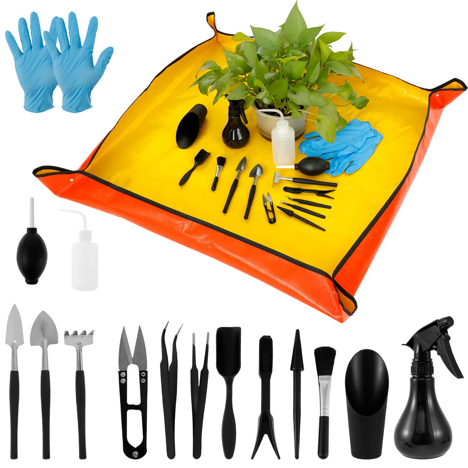 Bonsai Garden Accessories - 13/16Pcs Garden Succulent Plants Tools Mini
