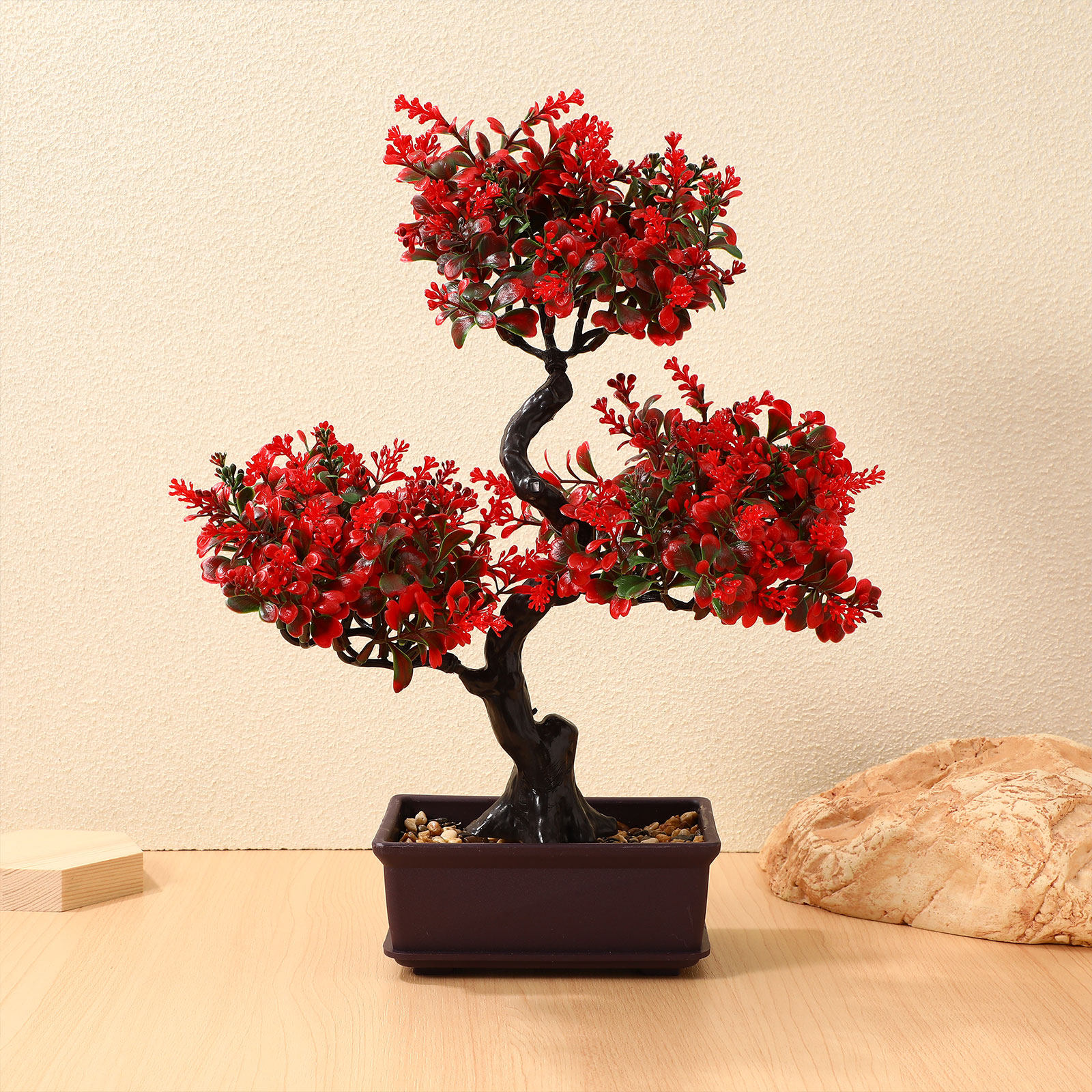 Bonsai Garden Cafe - Premium Plastic Artificial Bonsai Tree Realistic