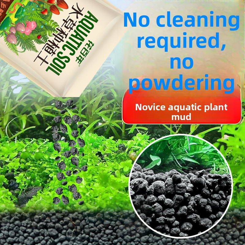 Bonsai Soil Akadama - Aquarium Soil Substrate - Non-Fading Planted