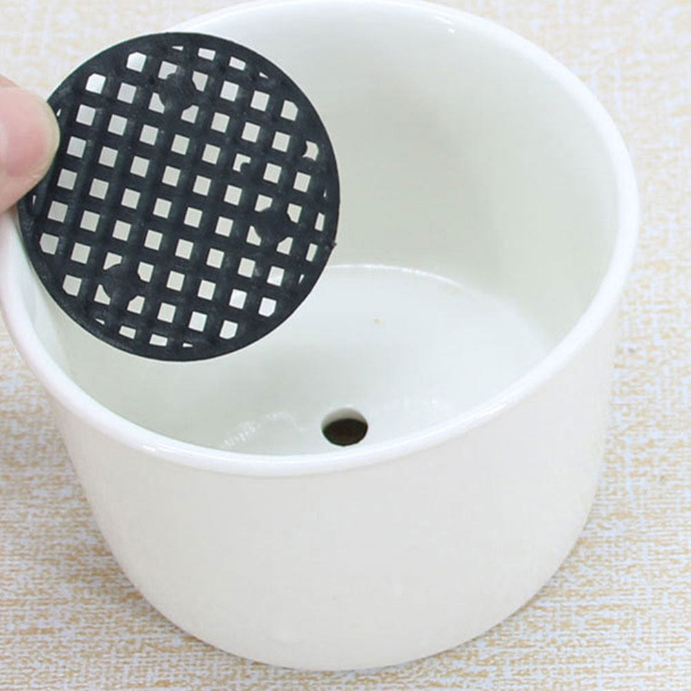 Bonsai Garden Cafe - 200Pcs Flower Pot Bottom Hole Mesh