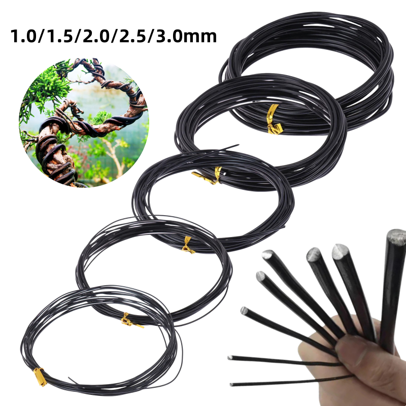 Bonsai Garden Accessories - 5m Bonsai Wire plant support Anodized