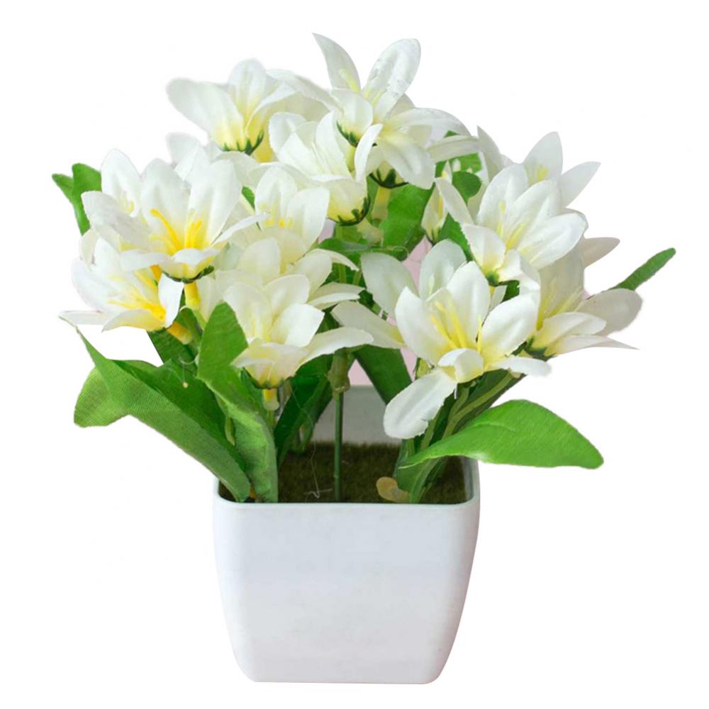 15cm Artificial Lily Flower Pl - Bonsai Garden Cafe บทวิจารณ์และราคา