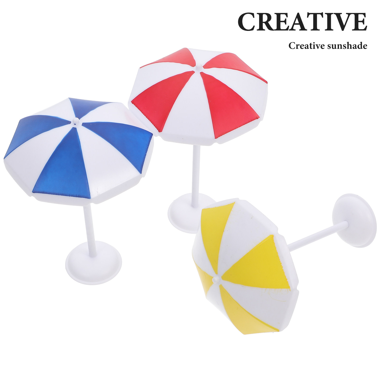6Pcs Mini Beach Sun Umbrella C - Bonsai Garden Accessories บทวิจารณ์และราคา