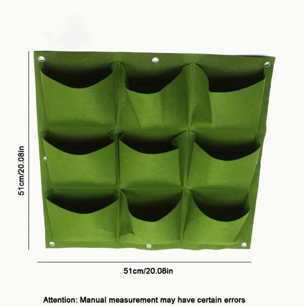 Wall Hanging Planting Bag Mult - Bonsai Vertical Garden บทวิจารณ์และราคา