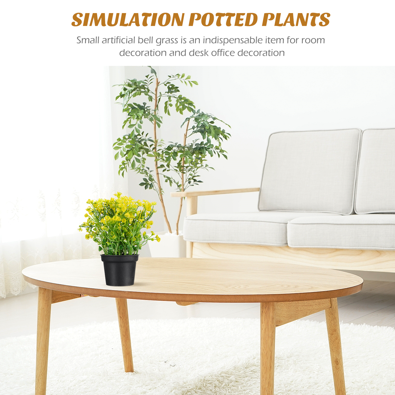 2pcs Realistic Artificial Bell - Bonsai Garden Cafe บทวิจารณ์และราคา