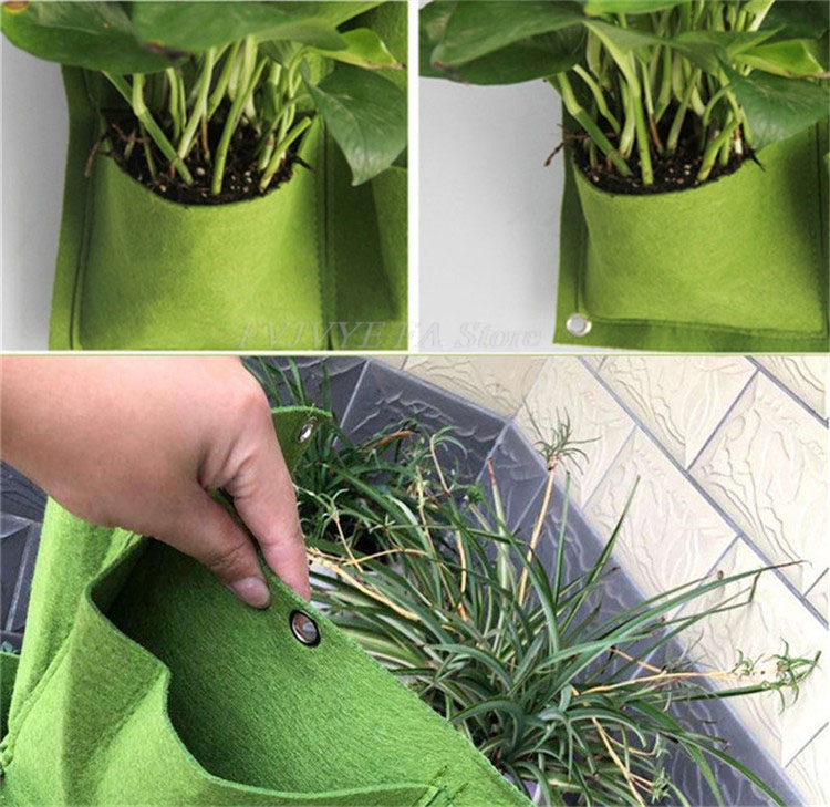 25 Pockets Wall Hanging Planti - Bonsai Vertical Garden บทวิจารณ์และราคา