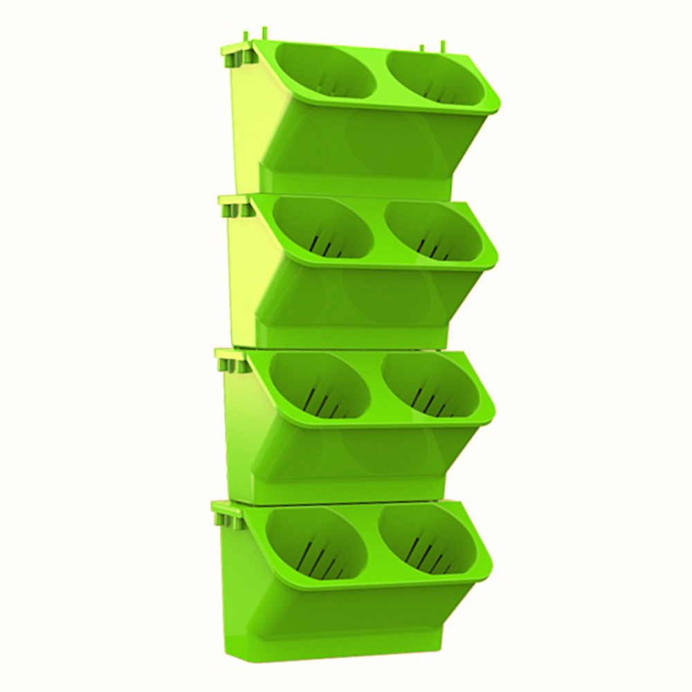 4 pcs Self Watering Flower Pot - Bonsai Vertical Garden บทวิจารณ์และราคา