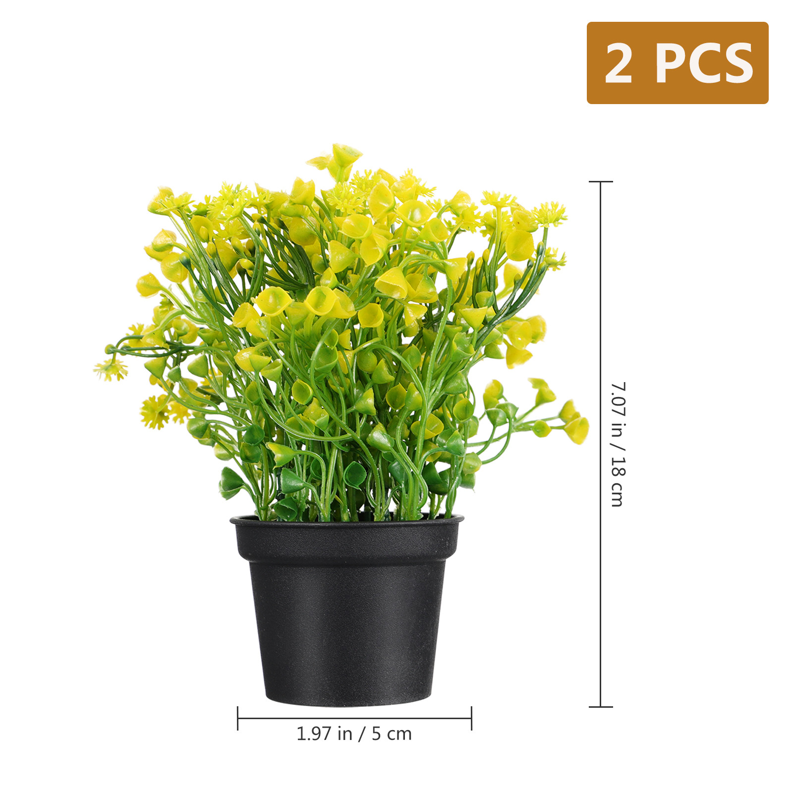 2Pcs Realistic Artificial Bell - Bonsai Garden Cafe บทวิจารณ์และราคา
