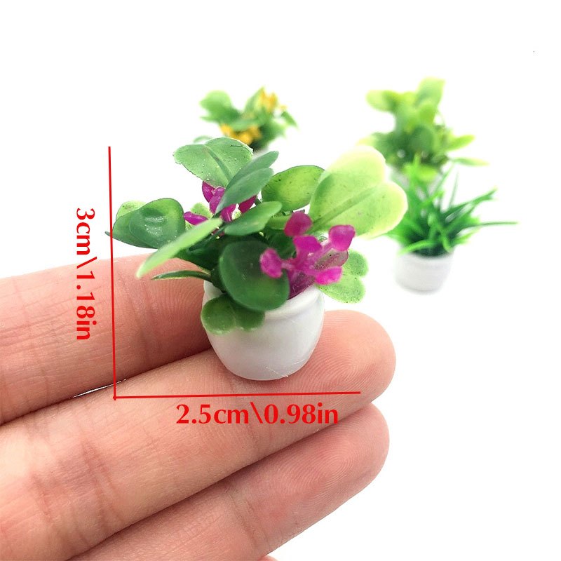 Dollhouse Plant, Miniature Bon - Bonsai Garden Accessories บทวิจารณ์และราคา