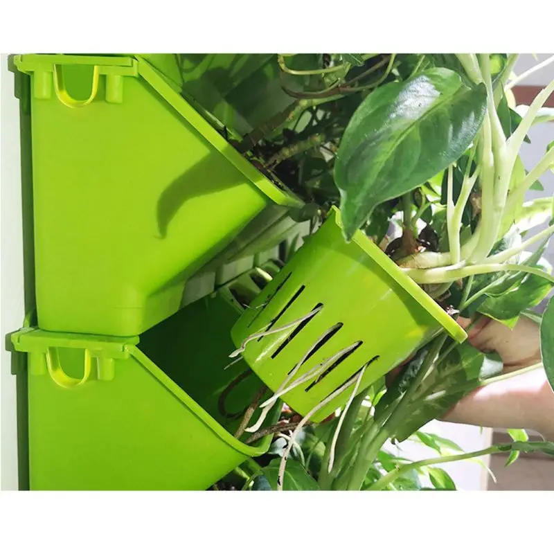 Stackable Flower Pot Wall Hang - Bonsai Vertical Garden บทวิจารณ์และราคา