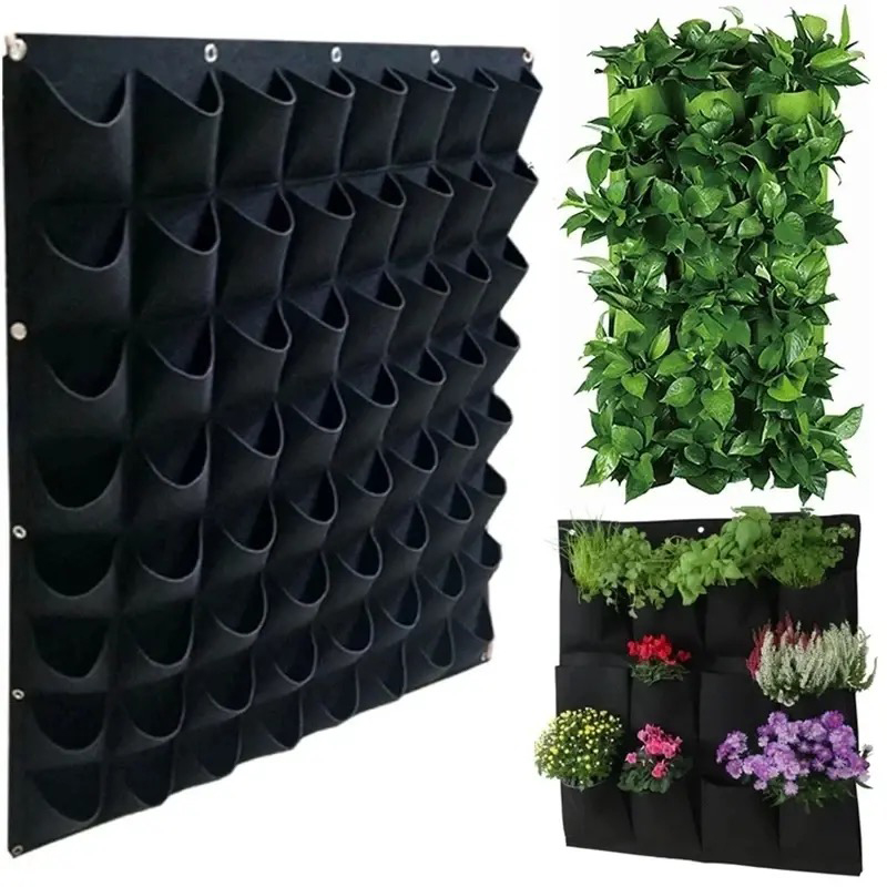 Wall Hanging Planting Bag Mult - Bonsai Vertical Garden บทวิจารณ์และราคา