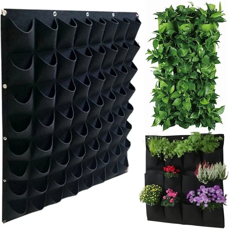 Wall Hanging Planting Bag Mult - Bonsai Vertical Garden บทวิจารณ์และราคา