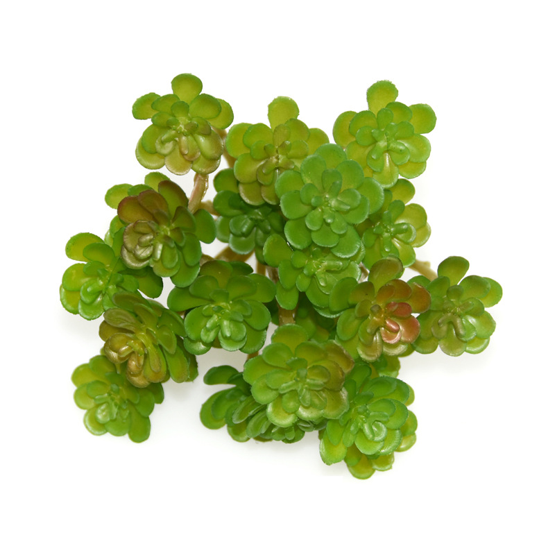 12pcs Simulation Green Plants  - Bonsai Garden Cafe บทวิจารณ์และราคา