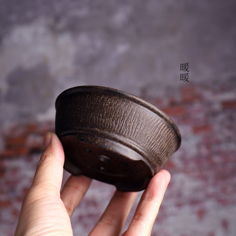Ceramic Circle Bowl Bonsai Pot - Bonsai Vertical Garden บทวิจารณ์และราคา